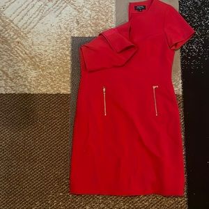 Red size small Tahari Dress petite